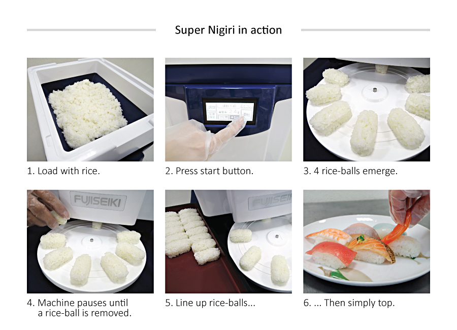 Nigiri Robot Detail 4